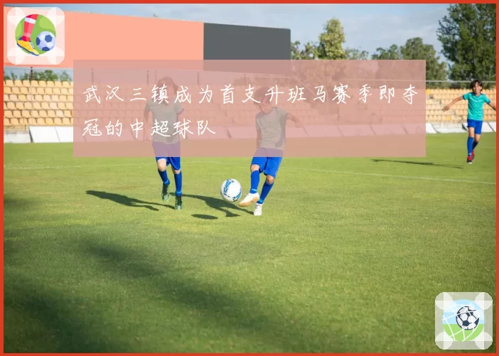 武汉三镇成为首支升班马赛季即夺冠的中超球队